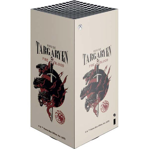 Game of Thrones: Fire & Blood XBox Series X Digital Edition Console Skin