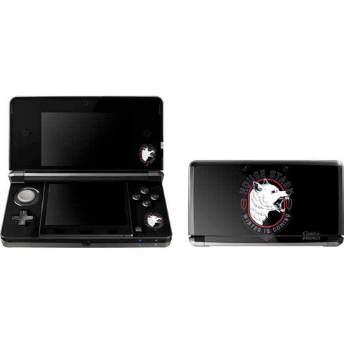 Game of Thrones: House Stark Direwolf 3DS (2011) Skin