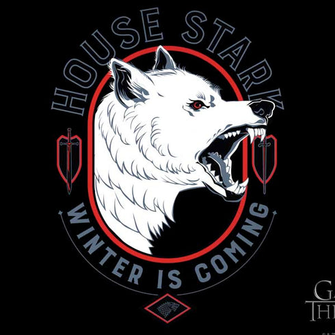 Game of Thrones: House Stark Direwolf Dell Alienware Skin