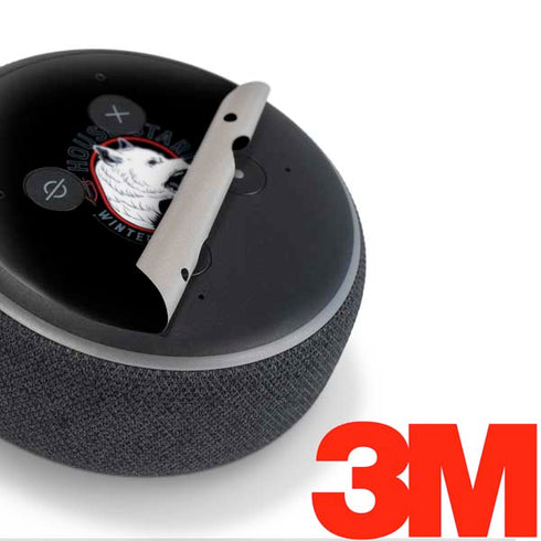 Game of Thrones: House Stark Direwolf Amazon Echo Dot Skin