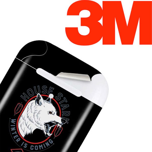 Game of Thrones: House Stark Direwolf Apple AirPods 2 Skin