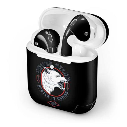 Game of Thrones: House Stark Direwolf Apple AirPods 2 Skin