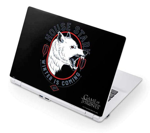 Game of Thrones: House Stark Direwolf Acer Chromebook Skin