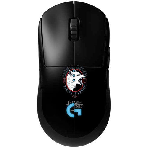 Game of Thrones: House Stark Direwolf G Pro Wireless Gaming Mouse Skin