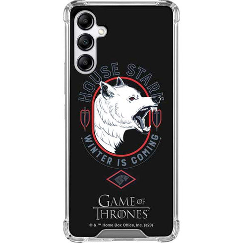 Game of Thrones: House Stark Direwolf Galaxy A14 5G Clear Case