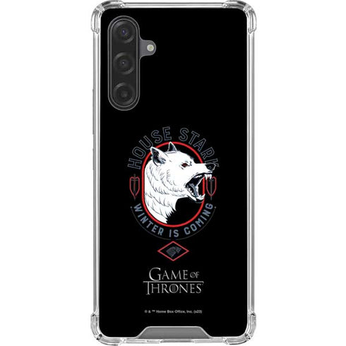 Game of Thrones: House Stark Direwolf Galaxy A17 Clear Case