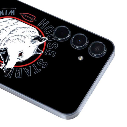 Game of Thrones: House Stark Direwolf Galaxy A35 5G Skin