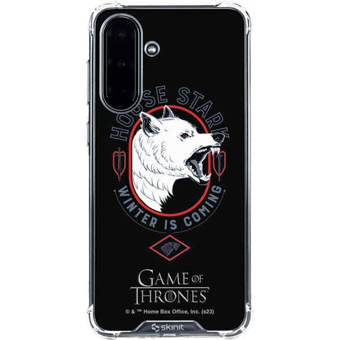Game of Thrones: House Stark Direwolf Galaxy A36 5G Clear Case