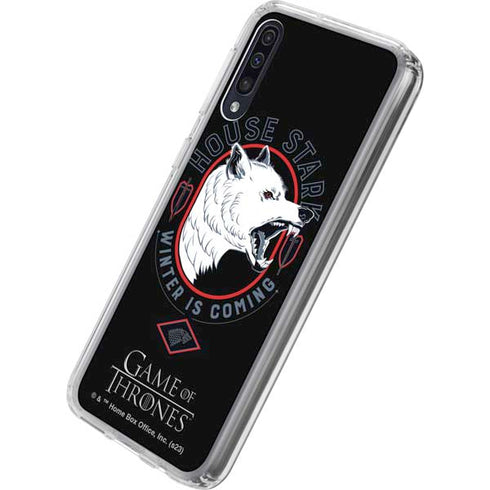 Game of Thrones: House Stark Direwolf Galaxy A50 Clear Case