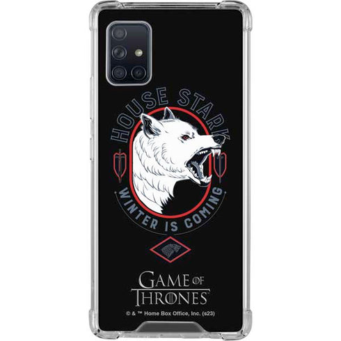 Game of Thrones: House Stark Direwolf Galaxy A51 5G Clear Case