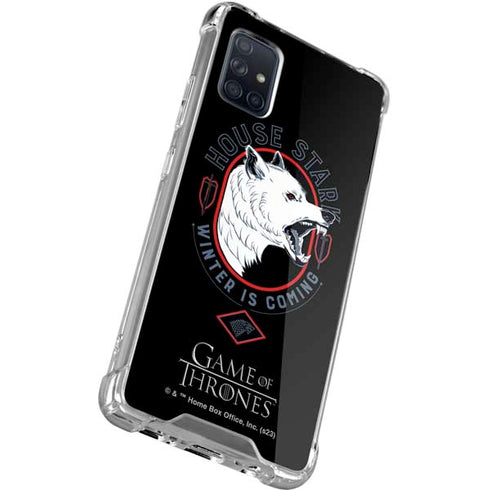 Game of Thrones: House Stark Direwolf Galaxy A51 5G Clear Case