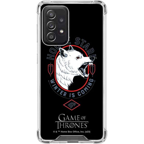 Game of Thrones: House Stark Direwolf Galaxy A52 5G Clear Case