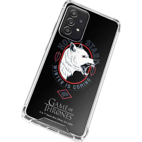 Game of Thrones: House Stark Direwolf Galaxy A52 5G Clear Case