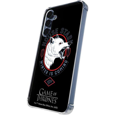 Game of Thrones: House Stark Direwolf Galaxy A55 5G Clear Case