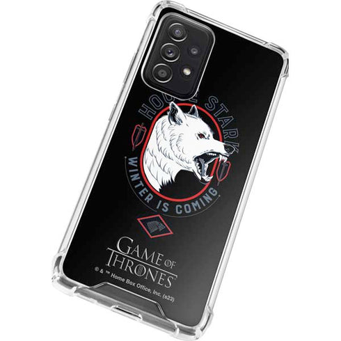 Game of Thrones: House Stark Direwolf Galaxy A72 5G Clear Case