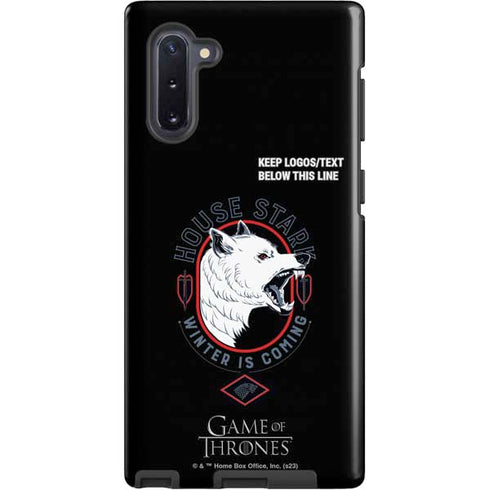 Game of Thrones: House Stark Direwolf Galaxy Cases