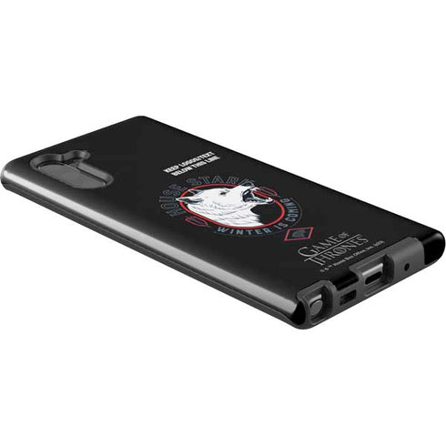 Game of Thrones: House Stark Direwolf Galaxy Note 10 Pro Case