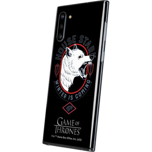 Game of Thrones: House Stark Direwolf Galaxy Note 10 Skin