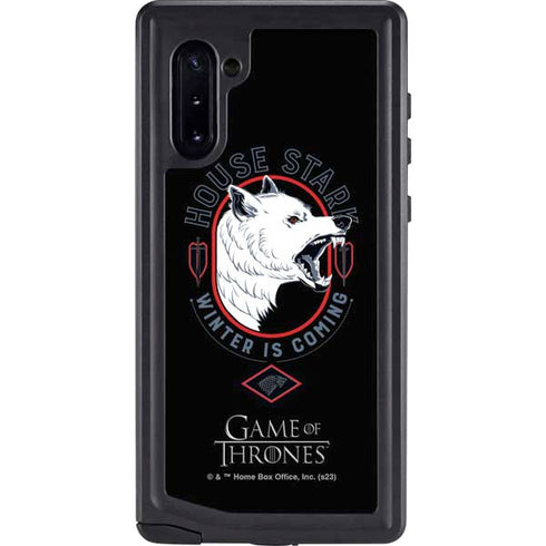 Game of Thrones: House Stark Direwolf Galaxy Note 10 Waterproof Case