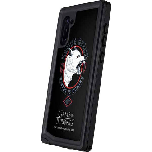 Game of Thrones: House Stark Direwolf Galaxy Note 10 Waterproof Case