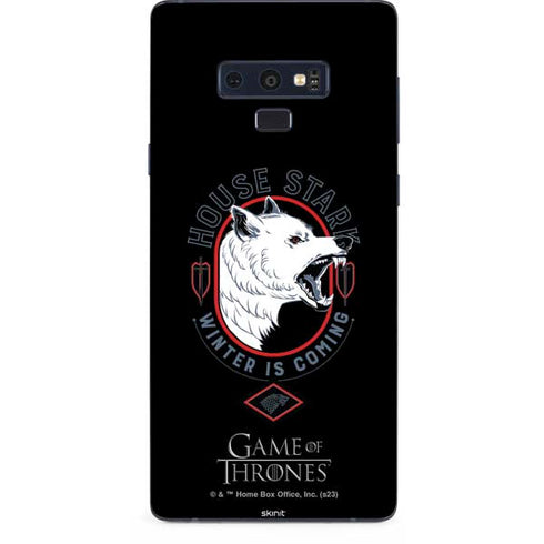 Game of Thrones: House Stark Direwolf Galaxy Note 9 Skin