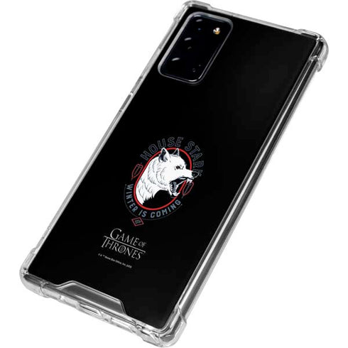 Game of Thrones: House Stark Direwolf Galaxy Note20 5G Clear Case