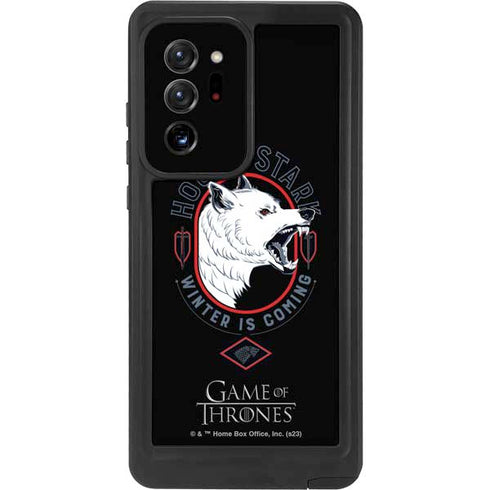 Game of Thrones: House Stark Direwolf Galaxy Note20 Ultra 5G Waterproof Case