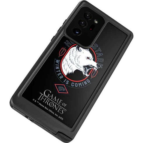 Game of Thrones: House Stark Direwolf Galaxy Note20 Ultra 5G Waterproof Case