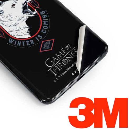 Game of Thrones: House Stark Direwolf Galaxy S10 Skin