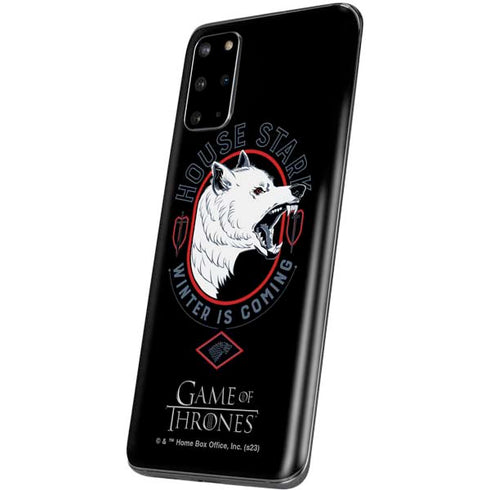 Game of Thrones: House Stark Direwolf Galaxy S20 Plus Skin