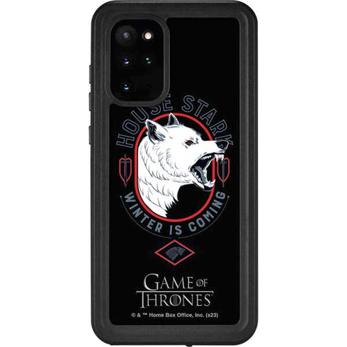 Game of Thrones: House Stark Direwolf Galaxy S20 Plus Waterproof Case