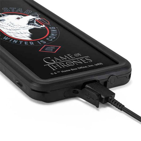 Game of Thrones: House Stark Direwolf Galaxy S20 Plus Waterproof Case