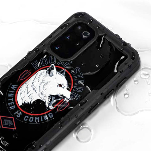Game of Thrones: House Stark Direwolf Galaxy S20 Plus Waterproof Case