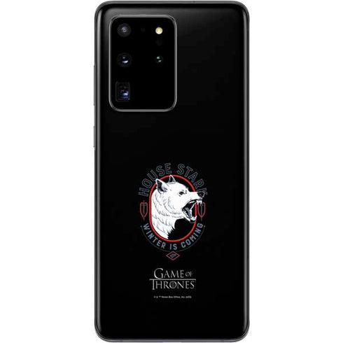 Game of Thrones: House Stark Direwolf Galaxy S20 Ultra 5G Skin