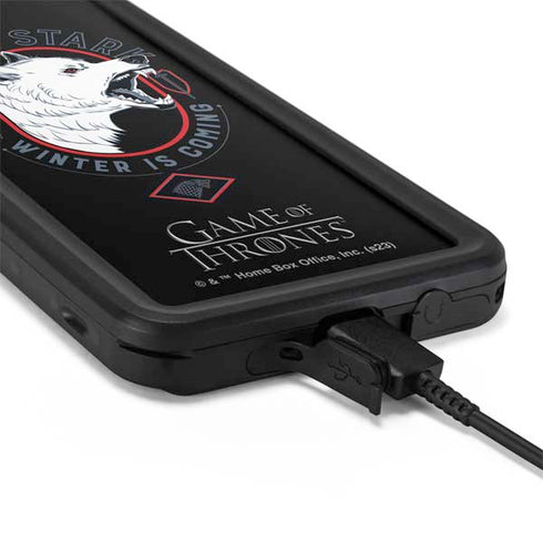 Game of Thrones: House Stark Direwolf Galaxy S20 Waterproof Case