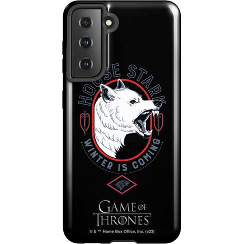 Game of Thrones: House Stark Direwolf Galaxy S21 5G Pro Case