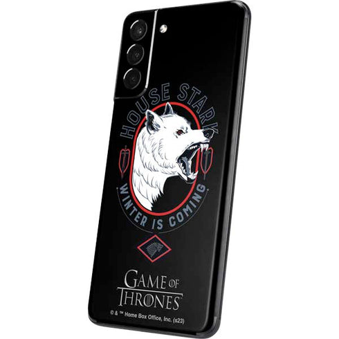 Game of Thrones: House Stark Direwolf Galaxy S21 5G Skin