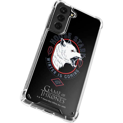 Game of Thrones: House Stark Direwolf Galaxy S21 Plus 5G Clear Case