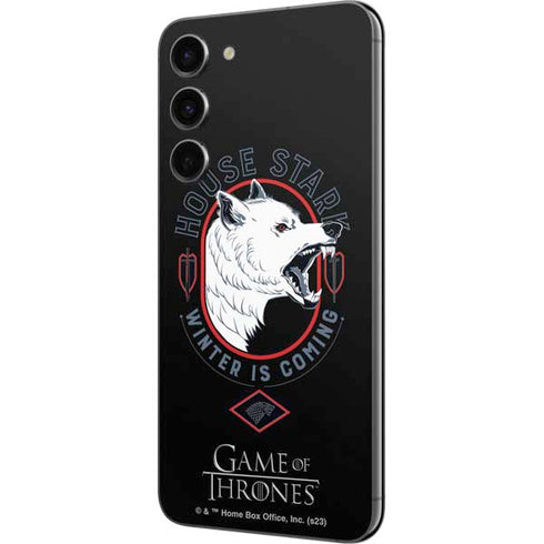 Game of Thrones: House Stark Direwolf Galaxy S23 FE Skin