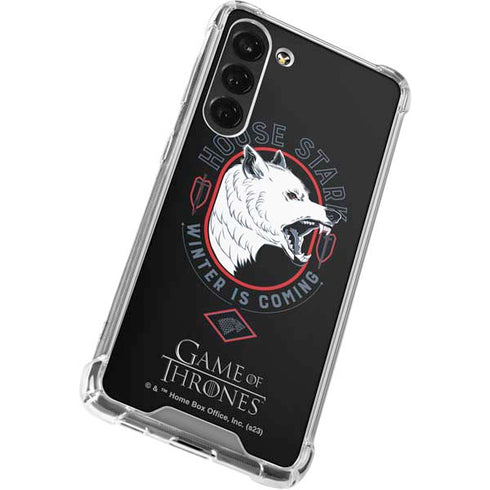 Game of Thrones: House Stark Direwolf Galaxy S23 Plus Clear Case