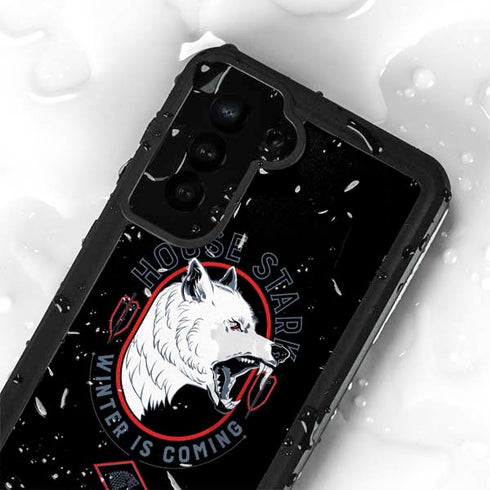 Game of Thrones: House Stark Direwolf Galaxy S23 Plus Waterproof Case