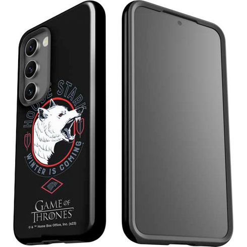 Game of Thrones: House Stark Direwolf Galaxy S23 Pro Case