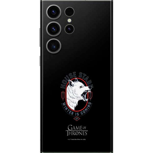 Game of Thrones: House Stark Direwolf Galaxy S23 Ultra Skin