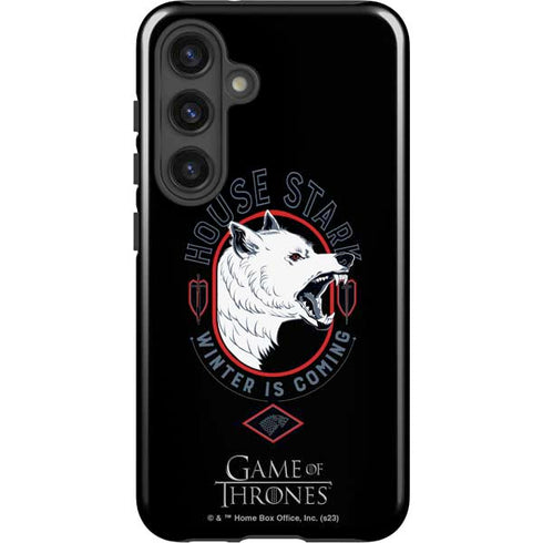 Game of Thrones: House Stark Direwolf Galaxy S24 Impact Case