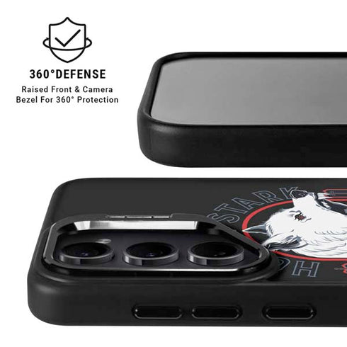 Game of Thrones: House Stark Direwolf Galaxy S25 Kickstand Case