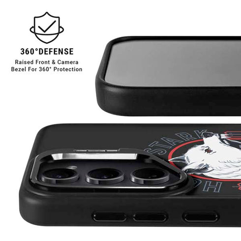Game of Thrones: House Stark Direwolf Galaxy S25 Plus Kickstand Case