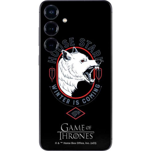 Game of Thrones: House Stark Direwolf Galaxy S24 Plus Skin
