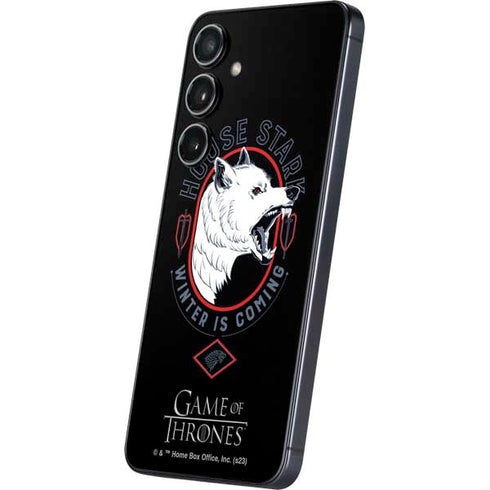 Game of Thrones: House Stark Direwolf Galaxy S25 Skin