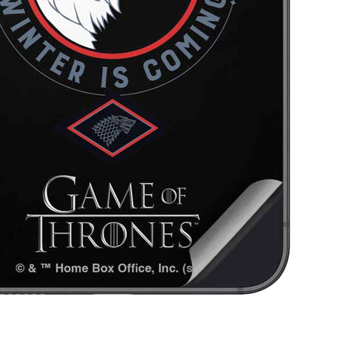 Game of Thrones: House Stark Direwolf Galaxy S25 Skin
