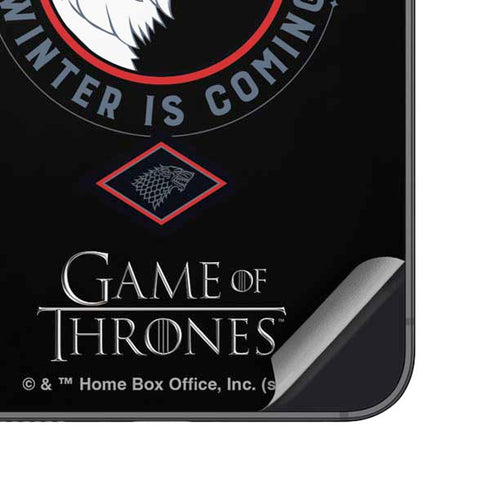 Game of Thrones: House Stark Direwolf Galaxy S24 Skin
